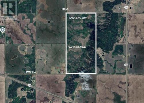 0 Sw/Nw 16-85-5 W6, Rural Clear Hills County, AB, T0H2A0 | Card Image