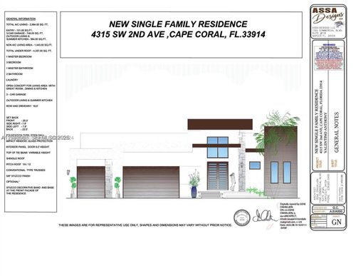 4315 Sw 2 Avenue, CAPE CORAL, FL, 33914 | Card Image