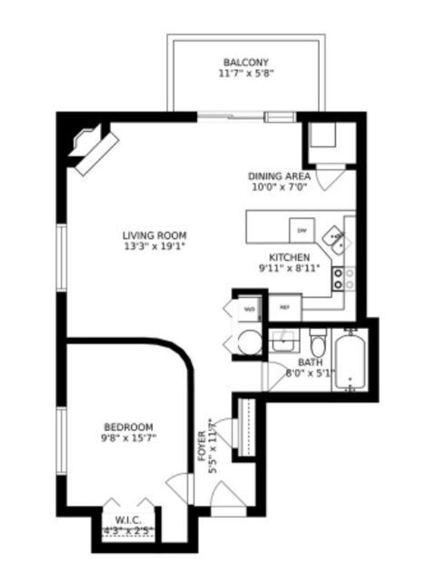 APT-510 - 680 N Green St, Condo with 1 bedrooms, 1 bathrooms and null parking in CHICAGO IL | Image 39