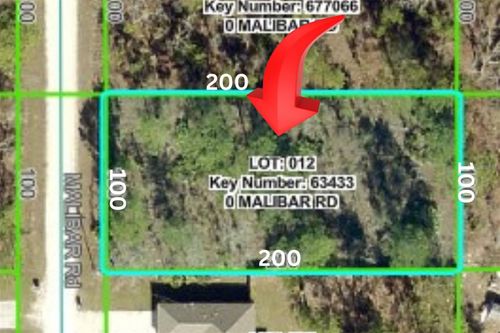 LOT 12 Malibar Road, Weeki Wachee, FL, 34614 | Card Image