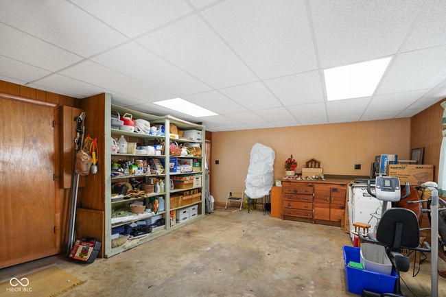 basement featuring a drop ceiling | Image 31