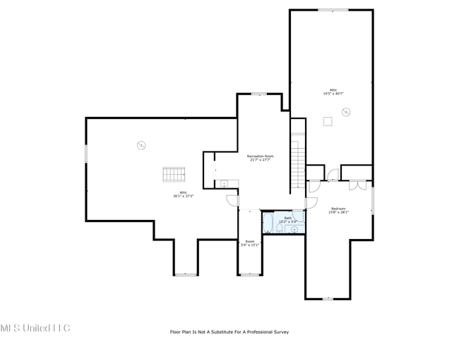 835 Shadow View Dr, House other with 4 bedrooms, 5 bathrooms and 3 parking in Hernando MS | Image 53