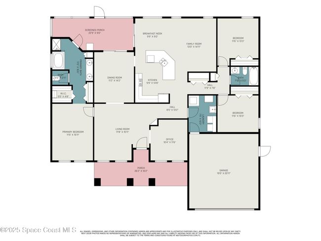 1166 Morgan Cir Ne, House other with 3 bedrooms, 2 bathrooms and null parking in Palm Bay FL | Image 36