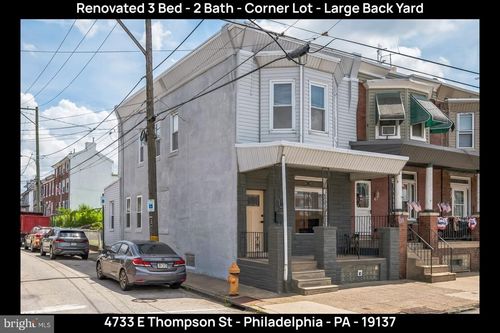 4733 E Thompson St, PHILADELPHIA, PA, 19137-2109 | Card Image
