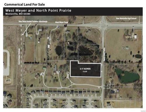 0 West Meyer & Pointe Prairie Road, Wentzville, MO, 63385 | Card Image