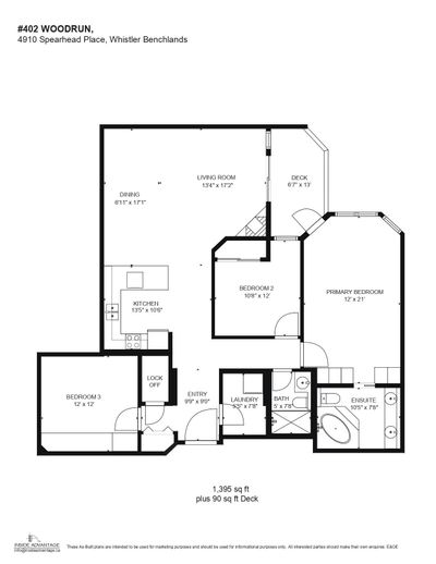 402 - 4910 Spearhead Dr, Condo with 3 bedrooms, 2 bathrooms and 2 parking in Whistler BC | Image 3