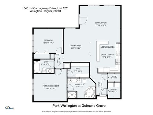 202-3451 N Carriageway Dr, Arlington Heights, IL, 60004-1529 | Card Image