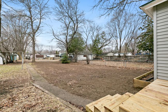 The home has a large backyard with off street parking. It has been re-graded for better drainage and seeded for grass. | Image 24