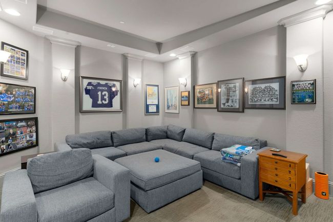 Media room with speakers in ceiling. | Image 31