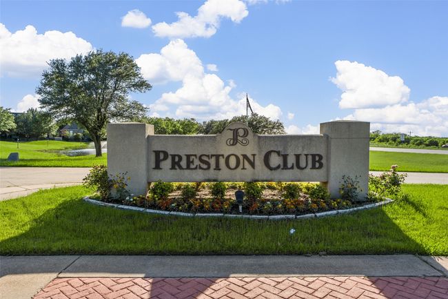 Preston Club Entry close to Hwy 82 for easy access to 75 or west to Lake Texoma! | Image 40