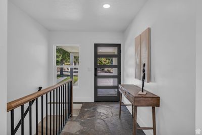 Foyer featuring a textured ceiling | Image 3