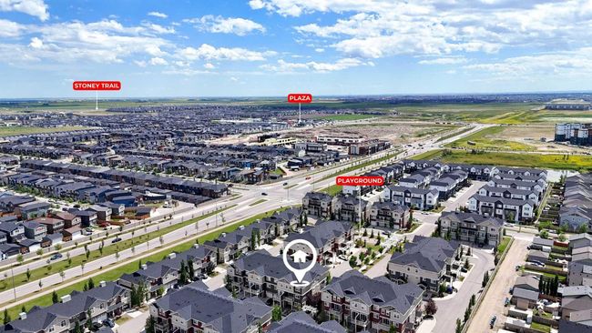 817 Skyview Ranch Grove, Townhouse with 3 bedrooms, 3 bathrooms and 2 parking in Calgary AB | Image 38