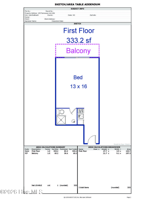 unit-206-105 Tennessee Avenue, Carolina Beach, NC, 28428 | Card Image
