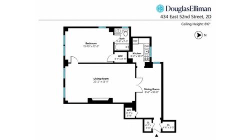 2d-434 52nd St, New York, NY, 10022-6576 | Card Image