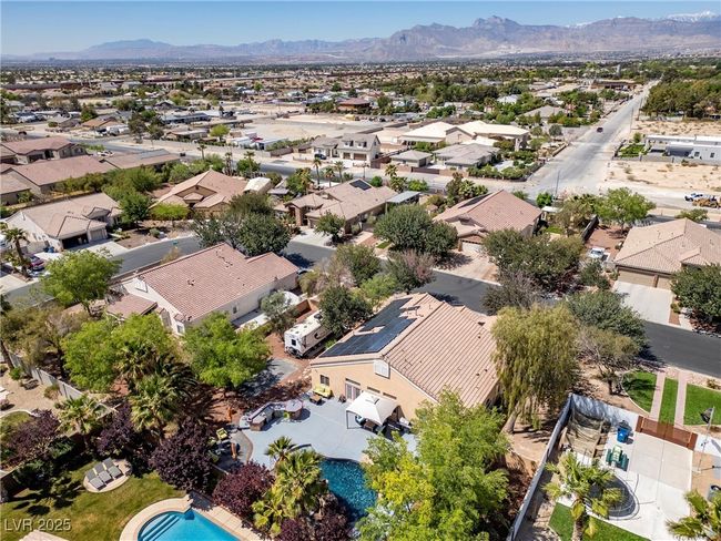 Aerial view with a residential view and a mountain view | Image 51