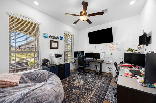 Right off the entry you will enter the study, will plenty of space for large office furniture. | Image 11