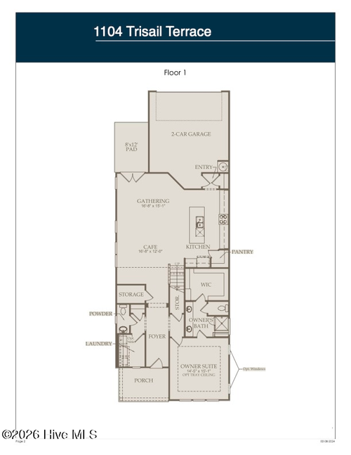 1104 Trisail Ter, Wilmington, NC, 28412-6580 | Card Image