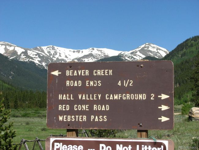 Hall Valley sign | Image 47
