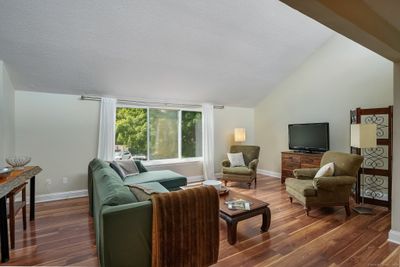 Spacious living room with vaulted ceilings | Image 2