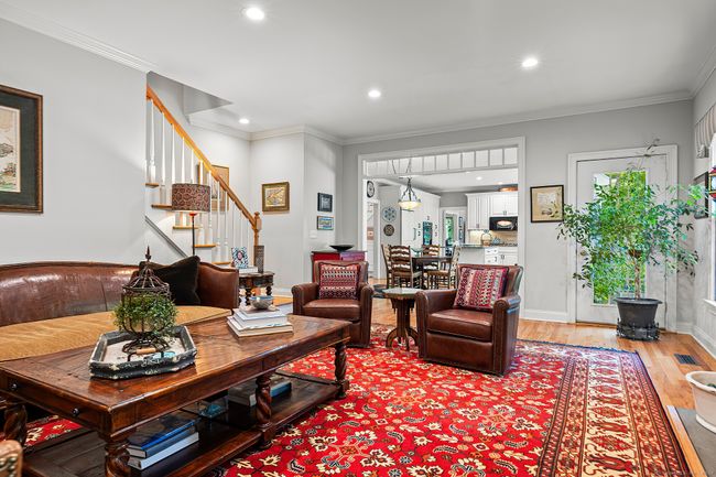 Family room with gas fireplace. | Image 16