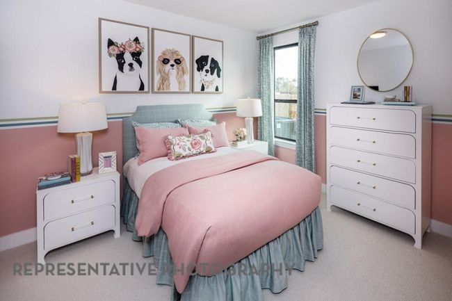 Bedroom with light carpet | Image 22