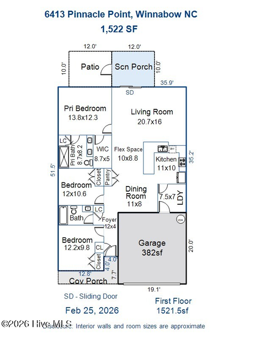 6413 Pinnacle Pt, Winnabow, NC, 28479-5844 | Card Image