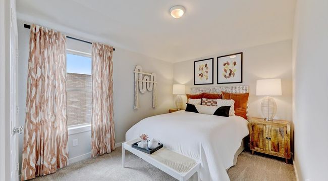 Bedroom with carpet flooring and baseboards | Image 19