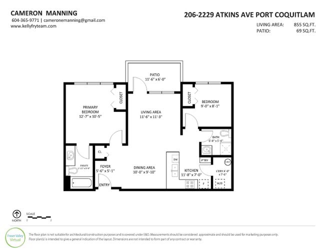206 - 2229 Atkins Avenue, Condo with 2 bedrooms, 2 bathrooms and 1 parking in Port Coquitlam BC | Image 30