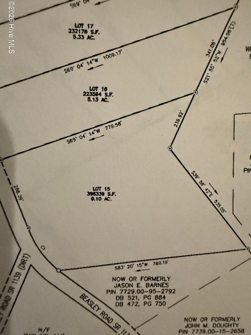 Lot 15 Beasley Rd, Roper, NC, 27970 | Card Image