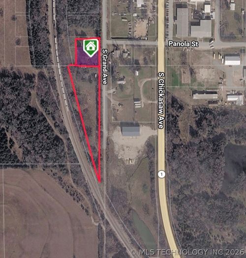 701 S Grand Ave, Mill Creek, OK, 74856-5606 | Card Image
