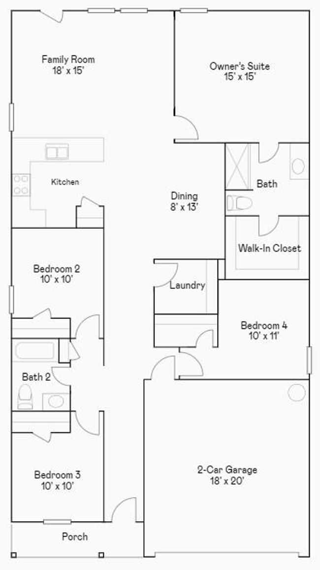 5211 Reddrum Dr, House other with 4 bedrooms, 2 bathrooms and 2 parking in Baytown TX | Image 12