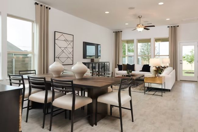 Photo of Pulte model home with same floor plan, not of actual home listed. | Image 5