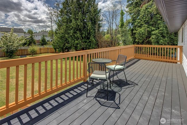 Large southern-facing deck. | Image 21