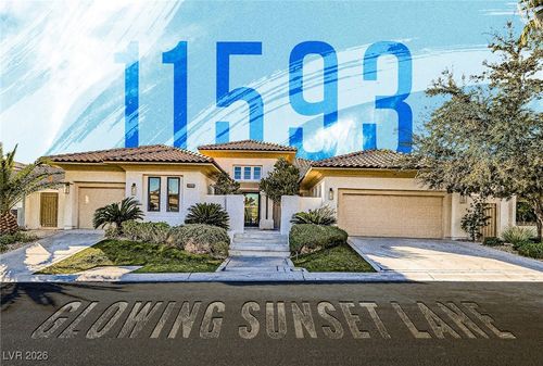 11593 Glowing Sunset Ln, Las Vegas, NV, 89135-1657 | Card Image