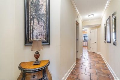 Hall featuring crown molding | Image 3