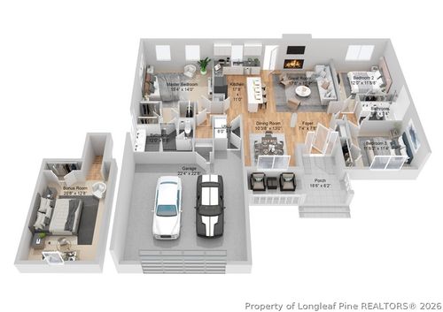 1075 Purdie Hall Rd, Tar Heel, NC, 28392-8576 | Card Image