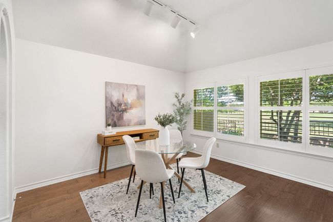 Breakfast nook with view of the golf course. | Image 8