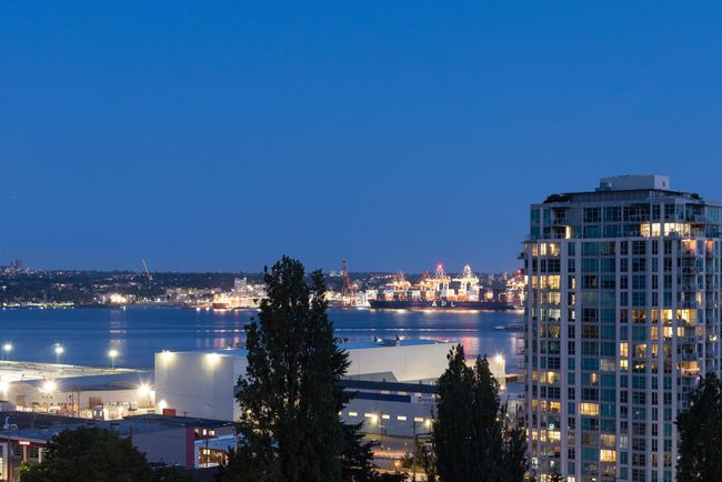 Water view with a view of city lights | Image 14