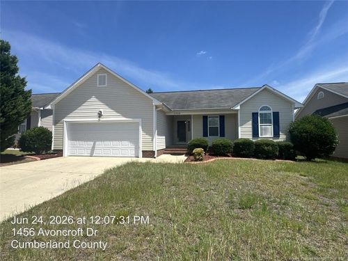 1456 Avoncroft Dr, Fayetteville, NC, 28306-3566 | Card Image
