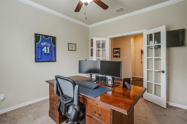 Office is located off of the foyer hallway on first floor. | Image 16