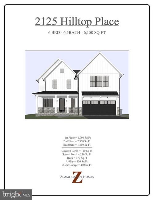 2125 Hilltop Place, FALLS CHURCH, VA, 22043 | Card Image