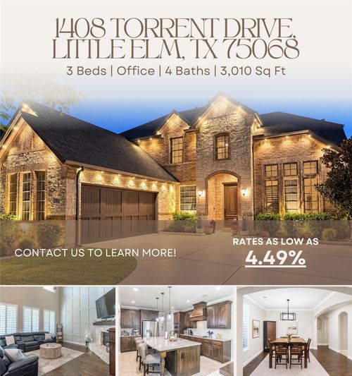 1408 Torrent Dr, Little Elm, TX, 75068-0860 | Card Image