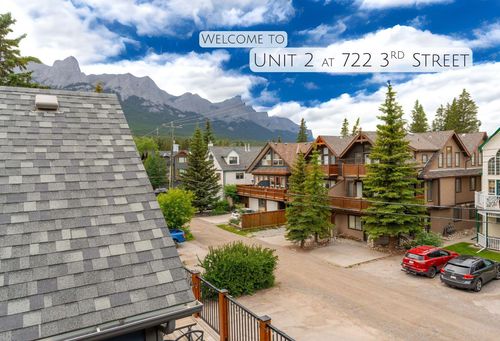 2-722 3rd Street, Canmore, AB, T1W2J6 | Card Image