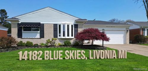 14182 Blue Skies St, Livonia, MI, 48154-4995 | Card Image