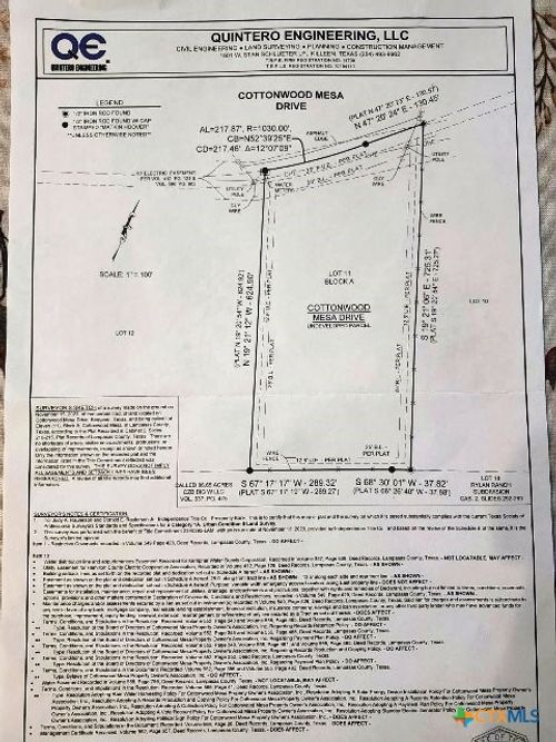 1581 Cottonwood Mesa Dr, Kempner, TX, 76539-8752 | Card Image