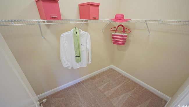 Walk in closet with carpet floors | Image 27