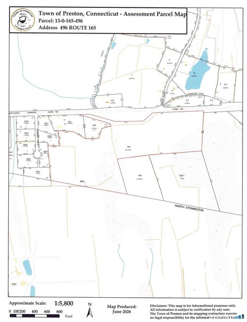 496 Route 165, Preston, CT, 06365-8138 | Card Image