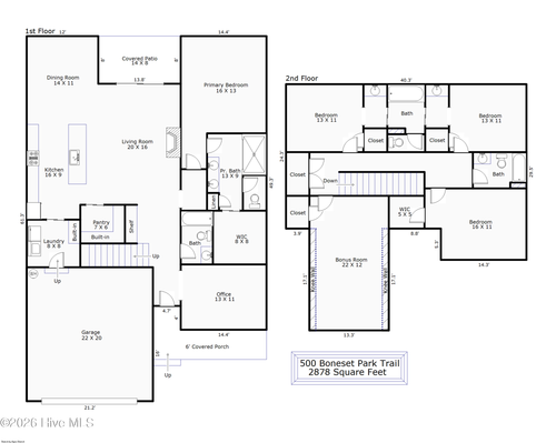 500 Boneset Park Trl, Holly Ridge, NC, 28445-1203 | Card Image