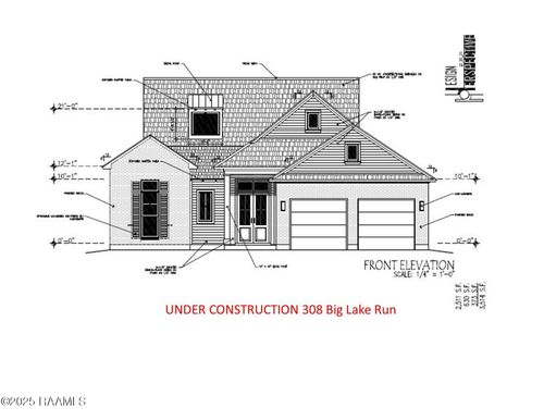 308 Big Lake Run, Youngsville, LA, 70592-6718 | Card Image