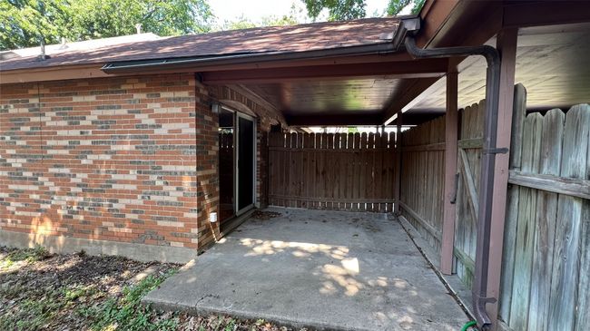 View of patio with an attached carport | Image 10